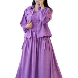 Smoking shirt gown