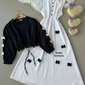 Readymade Unique Western Fashion Ladis Rumper Gown garments Georgette style dress for women