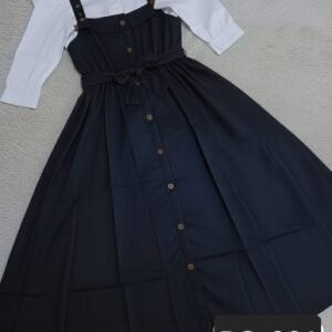 Readymade Unique Western Fashion Ladis Rumper Gown garments Georgette style dress for women