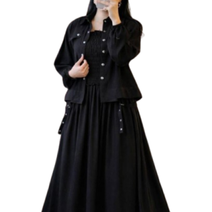 Smoking shirt gown