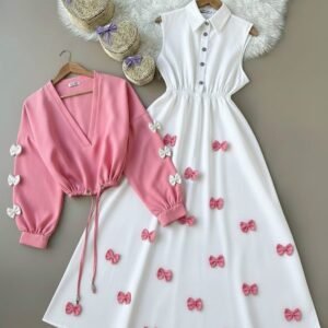 Readymade Unique Western Fashion Ladis Rumper Gown garments Georgette style dress for women