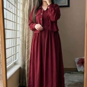 Readymade Unique Western Fashion Ladis smoky shirt Gown garments Georgette style dress for women