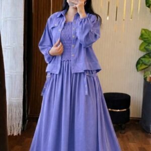 Smoking shirt gown
