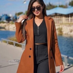 Winter fur overcoat With the best classy color