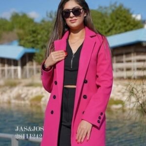 Winter fur overcoat With the best classy color
