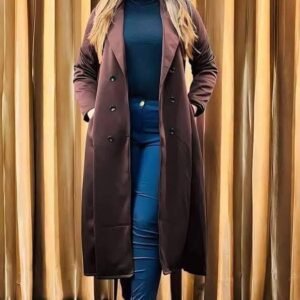 Winter fur overcoat With the best classy color