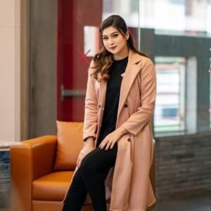 Winter fur overcoat With the best classy color